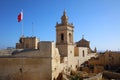 The Gozo Citadel Fortress on the island of Gozo. Malta Royalty Free Stock Photo