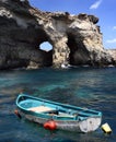 Gozo cliff face Royalty Free Stock Photo