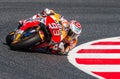 GP CATALUNYA MOTOGP. MARC MARQUEZ, TEAM REPSOL HONDA Royalty Free Stock Photo