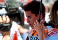 GP CATALUNYA MOTOGP. MARC MARQUEZ, TEAM REPSOL HONDA Royalty Free Stock Photo