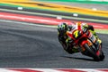 GP CATALUNYA MOTOGP. MOTO 2 RIDER LORENZO BALDASSARRI Royalty Free Stock Photo