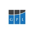 GPL letter logo design on WHITE background. GPL creative initials letter logo concept. GPL letter design.GPL letter logo design on Royalty Free Stock Photo