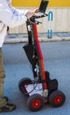 GPR is a noninvasive method used in geophysics