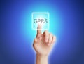 GPRS Concept Royalty Free Stock Photo