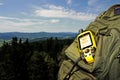 GPS climbing Royalty Free Stock Photo