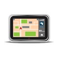 Gps navigation device Royalty Free Stock Photo