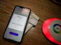 GPS tracker for location tracking. Sensor for determining the location