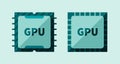 GPU microchip