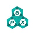 GPX creative minimalist letter logo. GPX unique vector initials alphabet letter logo Royalty Free Stock Photo