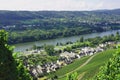 Graach on the Moselle Royalty Free Stock Photo