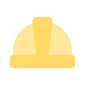 Grab this carefully crafted icon of construction hat, engineers hat vector design