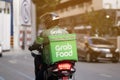 Grab food is food delivery service in Bangkok city,Thailand, Nov 06 ,2019