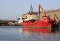 Grab hopper dredger, Admiral Day in Glasson Dock