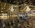The Graben of Vienna on evening during Christmas season