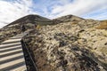 Grabrok volcano crater, ring road, Iceland