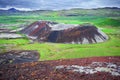 Grabrokarfell viewed from Grabrok crater, Iceland