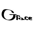 Grace female name street art design. Graffiti tag Grace. Vector art.