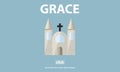 Grace Hope Poise Spiritual Worship Faith God Concept Royalty Free Stock Photo