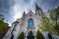 The Grace United Methodist Church in downtown Harrisburg, Pennsylvania. Royalty Free Stock Photo
