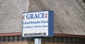Grace United Methodist Church Sign, Tennessee