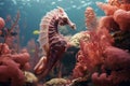 Graceful and ancient depictions of seahorses in co