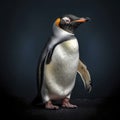 A graceful penguin