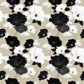 Graceful seamless floral pattern