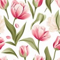 Graceful watercolor floral artwork