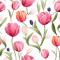 Graceful watercolor floral artwork