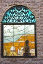 Graceland, Meditation Garden, Stained Glass Window