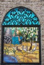 Graceland, Meditation Garden, Stained Glass Window