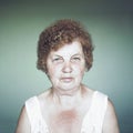 Gracious senior lady portrait Royalty Free Stock Photo