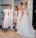 GRACY ACCAD Bridal Presentation as part of the New York Bridal Week Royalty Free Stock Photo