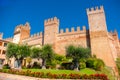 Gradara fortified village walls - Pesaro Marche Italian landmark