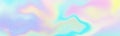 Gradation gradient color background, abstract mesh blend. Vector soft bright color pattern with holographic iridescent