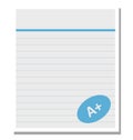 Grade Report Isolated Vector Icon Editable Royalty Free Stock Photo