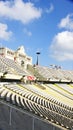 Graderio of the Montjuic Olympic Stadium in Barcelona