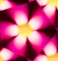 Gradiant light flower effect seamless pattern
