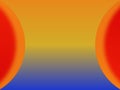 Gradient Abstract background of illustration half circle side