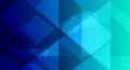 Gradient abstract background with overlapping translucent blue and green geometric shapes Royalty Free Stock Photo