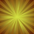 Gradient abstract ray burst background - retro vector graphic design Royalty Free Stock Photo