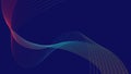 gradient background blue abstract curve background line curve gradient color small and large curves Royalty Free Stock Photo