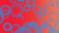 Gradient background bokeh blue and red. Background for design and text. Blurred design for web site. Website pattern, banner heade Royalty Free Stock Photo