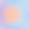 Gradient background with a central soft orange hue blending into light blue and purple at the Royalty Free Stock Photo