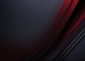 Gradient background with dark gray and red colors. AI Generated. Royalty Free Stock Photo