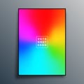 Gradient background design for poster, wallpaper, flyer, brochure cover, typography or other printing products Royalty Free Stock Photo