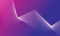 Purple gradient background with abstract geometric white lines images Royalty Free Stock Photo