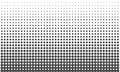 gradient black dot halftone background.symmetrical vertical arranged polygon pattern.Pop art geometric template retro, texture.