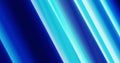 Gradient blue pipes 3d background, glowing pipes background