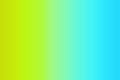 Gradient of bright colors ranging from green to blue.